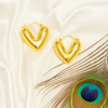 HeartHoop Earings