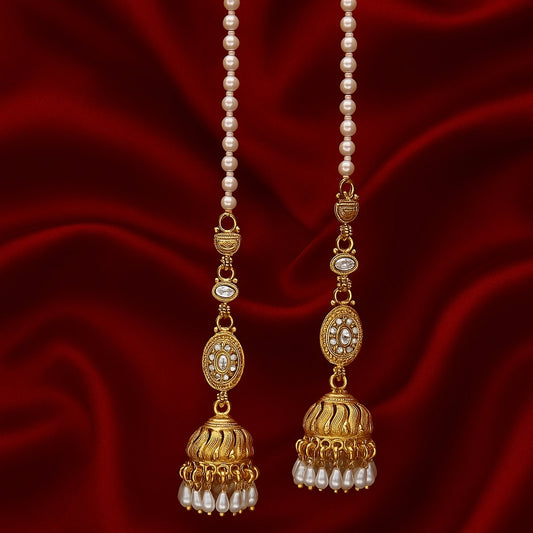 Indian Sitara jhumkas