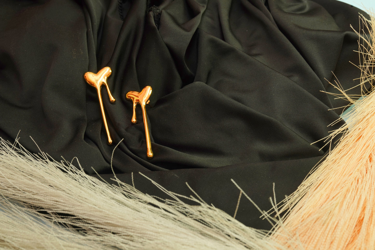 Heart-Melt Drop Earrings